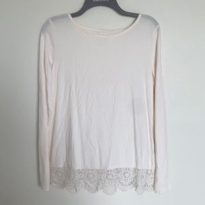 Cream Longsleeve Top